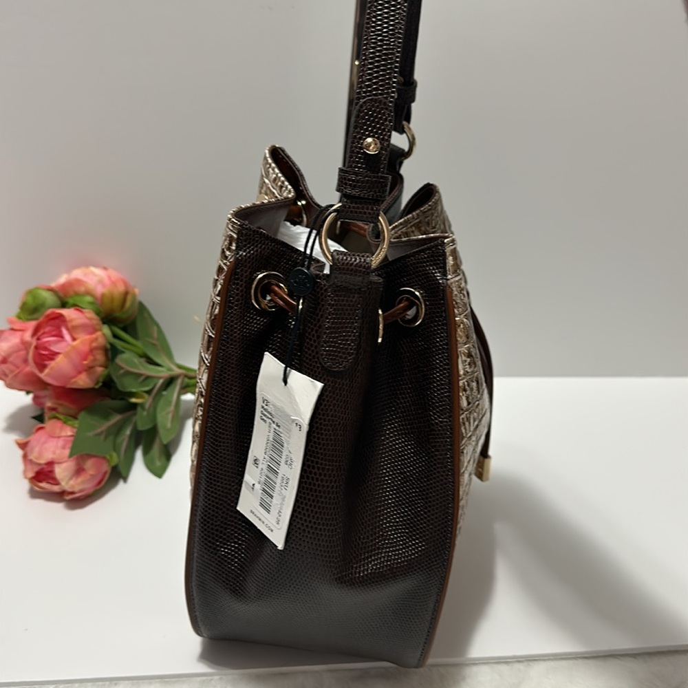 Brahmin Melinda Ganache and ady wallet Berryline - Picture 8 of 17